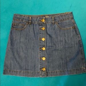 Forever 21 Jean Skirt